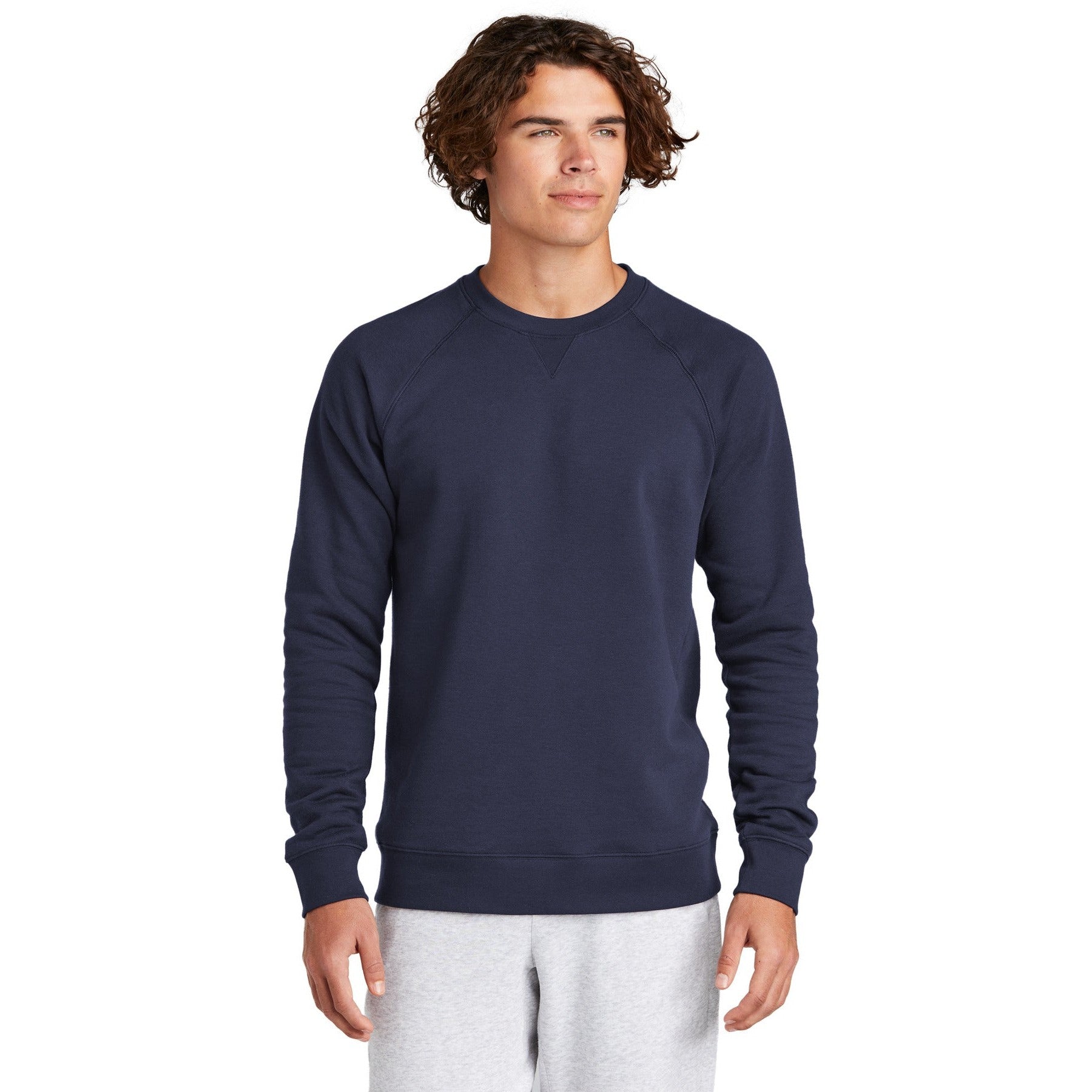 Sport-Tek-Sport-Tek® Drive Fleece Crewneck STF203-MedTech-4